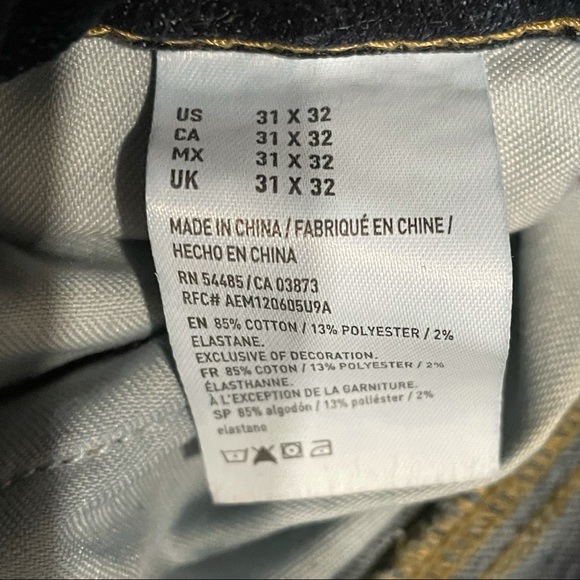 Men’s American Eagle Outfitters Jean Size 31x32 - Picture 2 of 7